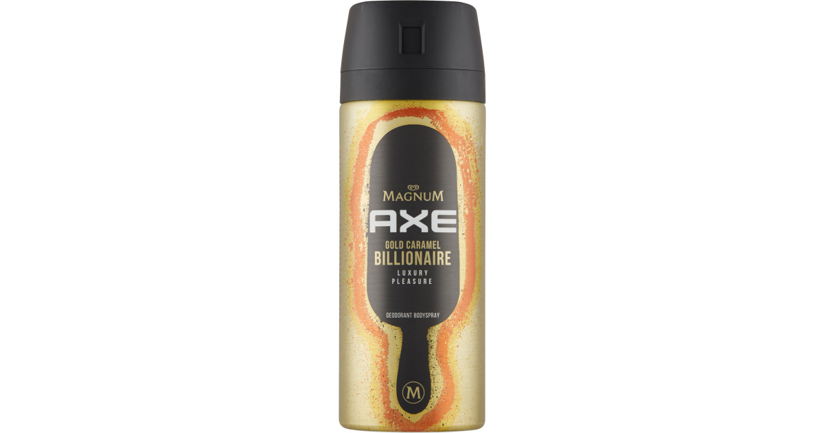 AXE deodorant Magnum Gold Caramel Billionaire, 150 ml skupina BARVY A LAKY