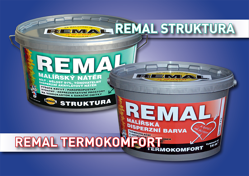 REMAL STRUKTURA a REMAL TERMOKOMFORT nově v sekci VIDEO na našem webu