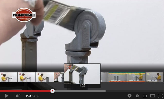 Nátěry na kovové výrobky | video