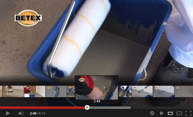 Nátěry na betonové podlahy | video