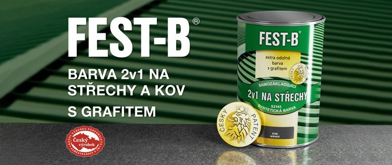 Právě v 📺 český patent FEST-B 2v1 na střechy a kov
