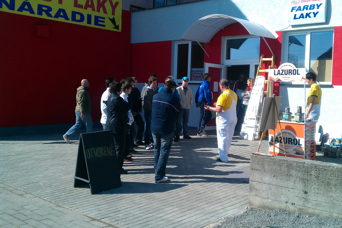 Prezentace naší společnosti v Senici