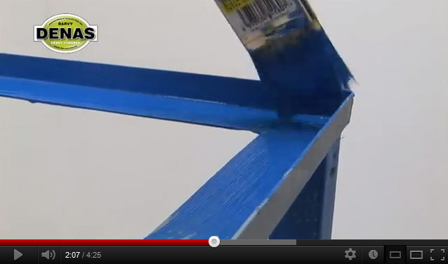 Nátěry na kovové výrobky | video