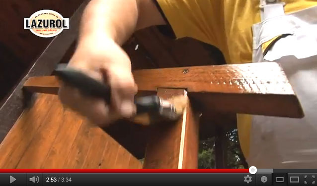 Renovace tenkovrstvými tixotropními laky | video