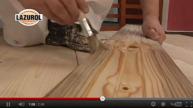 Impregnační nátěry na dřevo | video