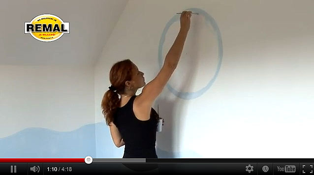 Dekorativní malby na stěny | video