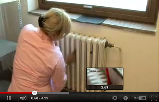 Nátěry radiátorů | video