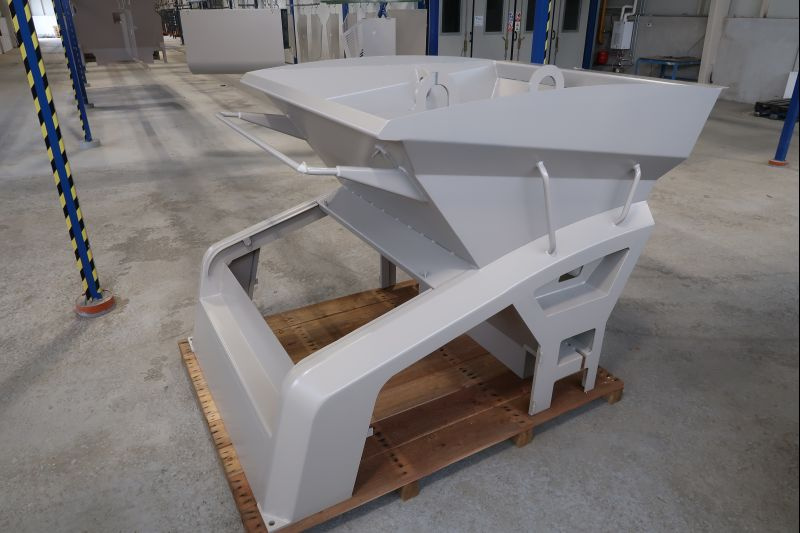 Násypka k manipulačnímu vozíku