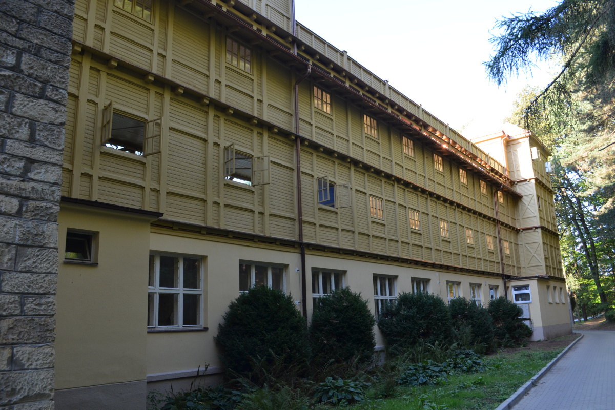 Sanatorium Jevíčko - nátěry dřevěných podlah a dřevěných konstrukcí