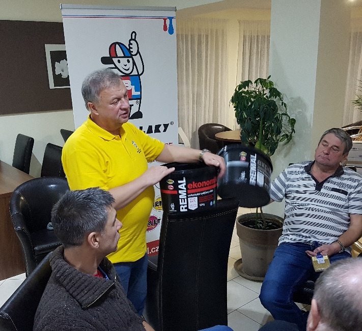 Prezentace s Cechem malířů a lakýrníků ČR