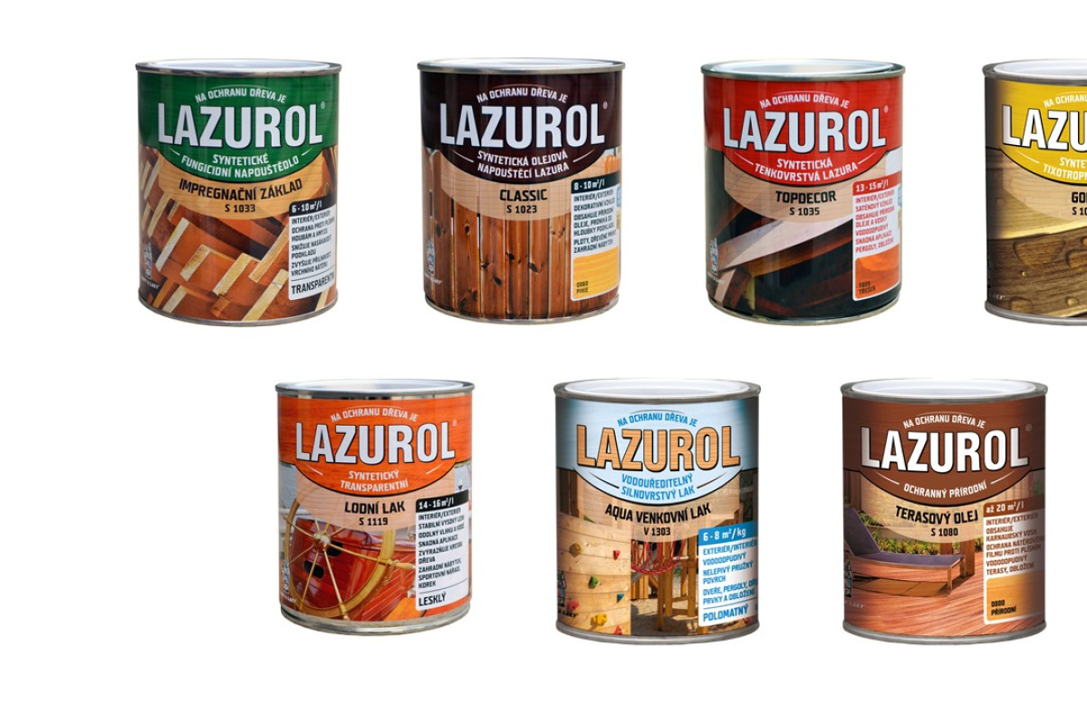 Nové webové stránky www.lazurol.cz spuštěny!