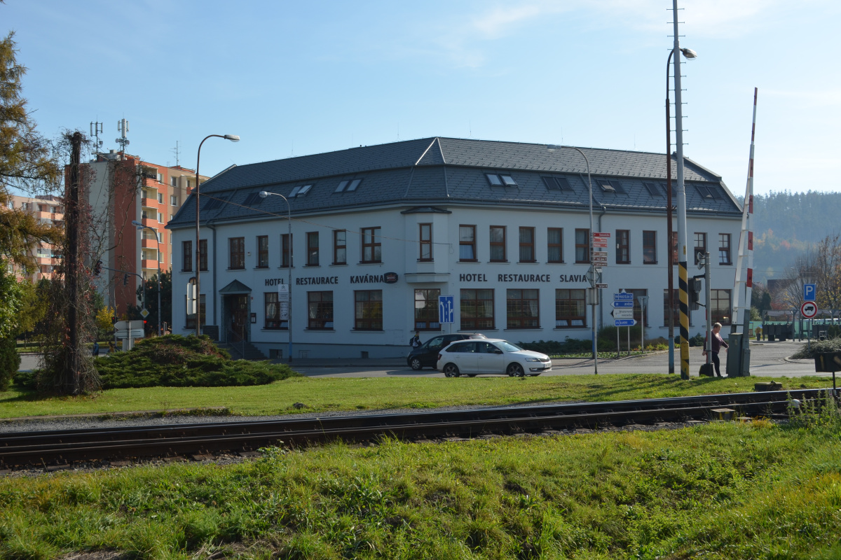 Renovace fasády Hotelu Slavia v Boskovicích