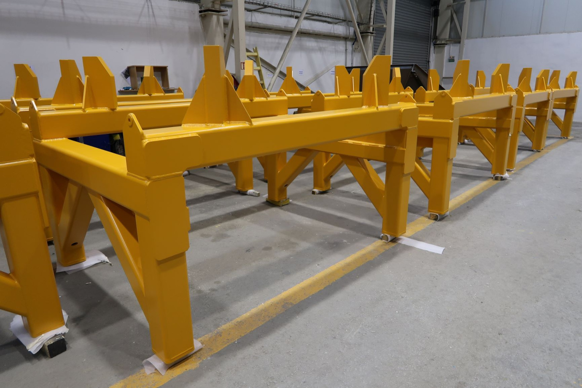 Rámy ke slévarenský nádobám na výrobu hliníku