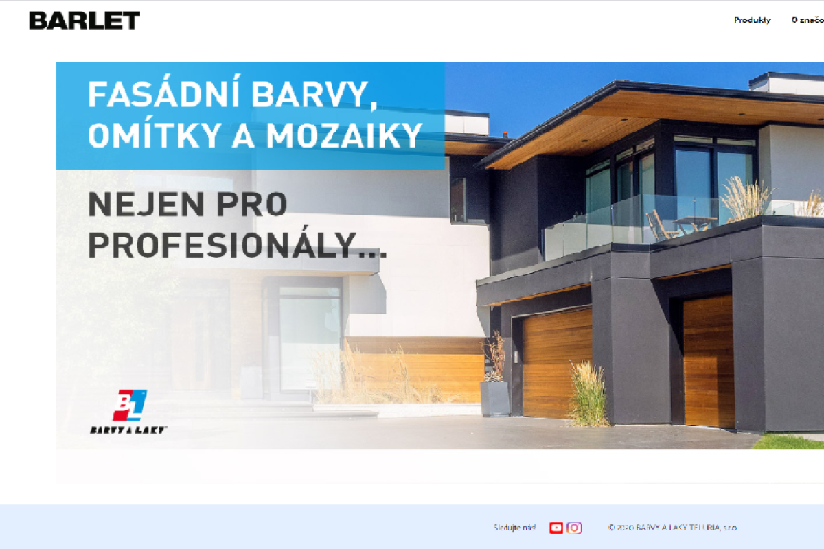 Nový web www.barlet.cz je na světě....