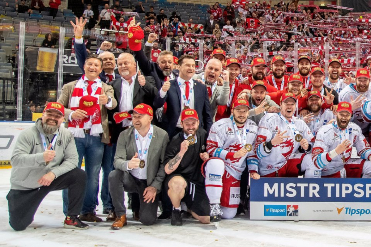 Slavíme další titul mistra extraligy spolu s HC Oceláři Třinec!!!