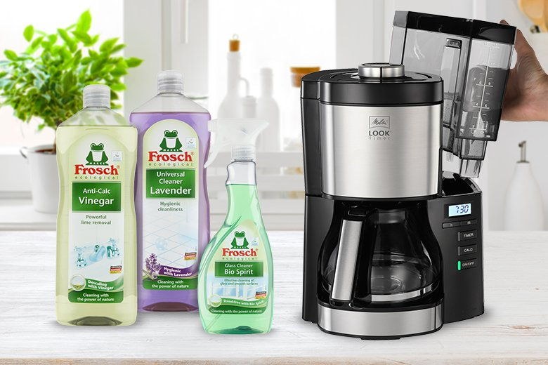 Nakupte výrobky značky Frosch a vyhrajte kávovar Melitta!