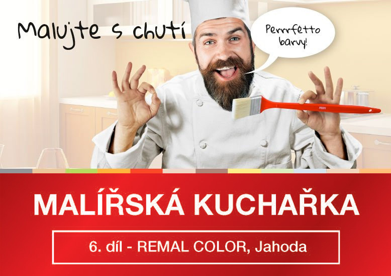 MALÍŘSKÁ KUCHAŘKA - 6. díl - REMAL COLOR, Jahoda