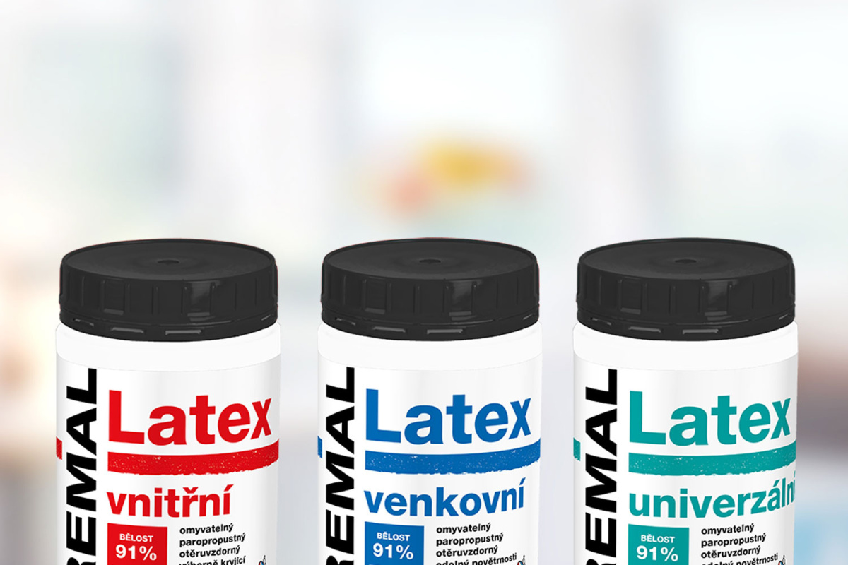 Nový design výrobků LATEX