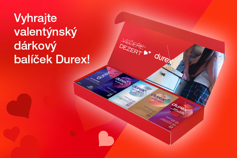 Soutěžte o 3 valetýnské balíčky Durex!