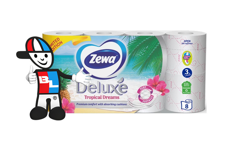 Toaletní papír je dotek luxusu! ZEWA.