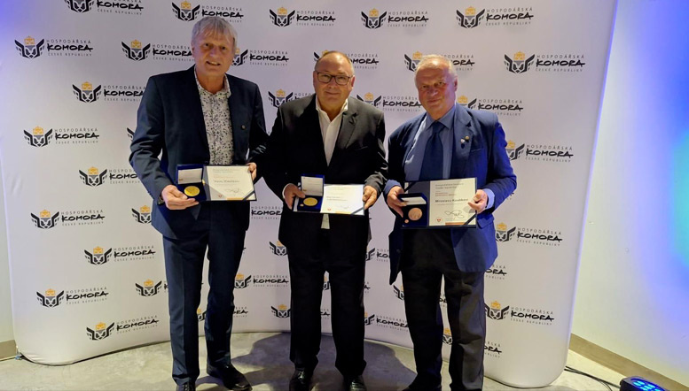 Hospodářská komora České republiky odměňovala naše lidi