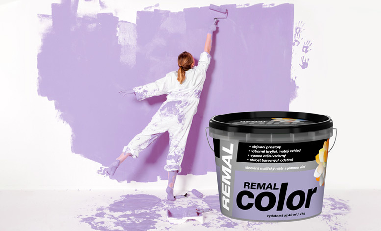 Nové odstíny malířských barev REMAL COLOR: Oživení vašeho domova