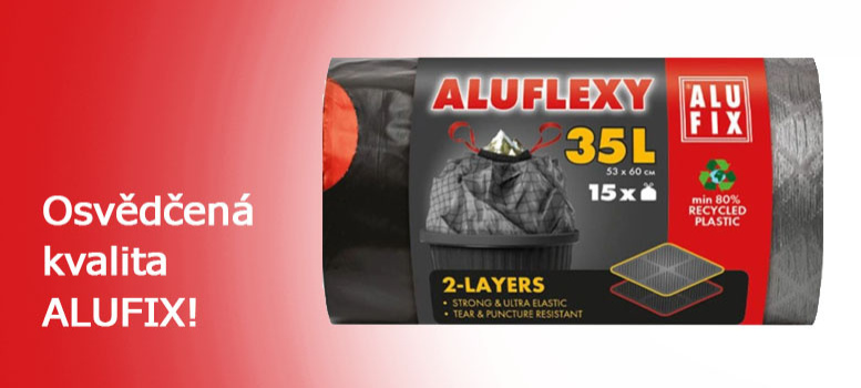 Odpadkové pytle ALUFLEX