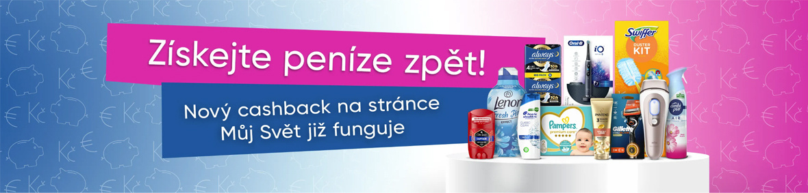 Soutěžte s P&G a získejte odměny a peníze zpět