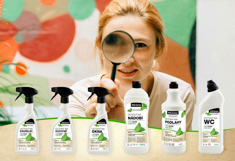 Výsledky testování BALHOME OCTOVÝCH čističů