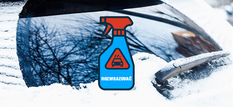 Ledová krusta na autoskle? Vyřešeno.