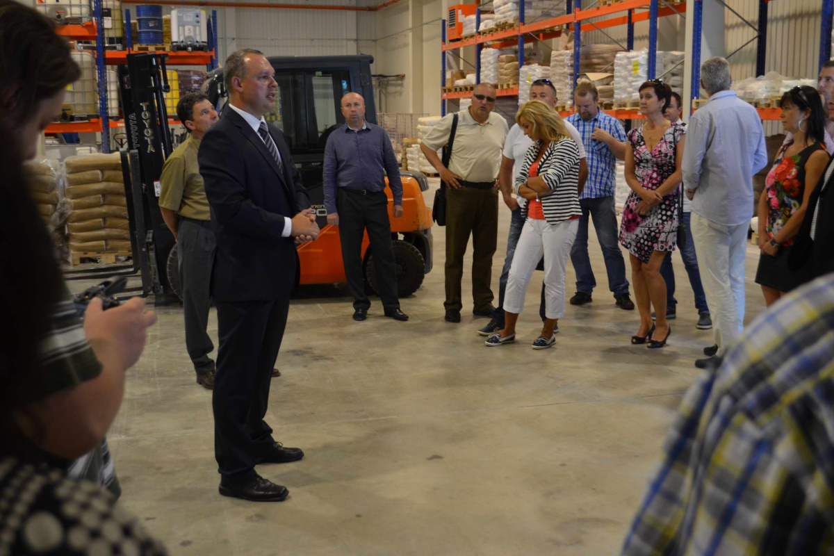 Slavnostní otevření nové výrobní haly