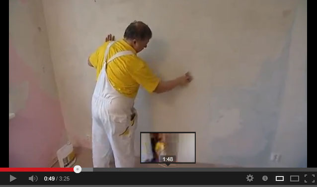 Štuky a malby stěn | video