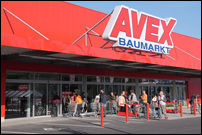 Otevření hobby marketu AVEX Baumarkt