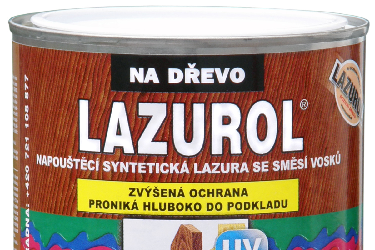 Dřevo ochrání lazurovací laky