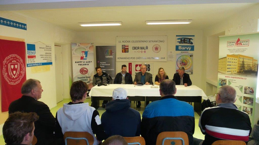 11. ročník celostátního setkání žáků oboru malíř-natěrač