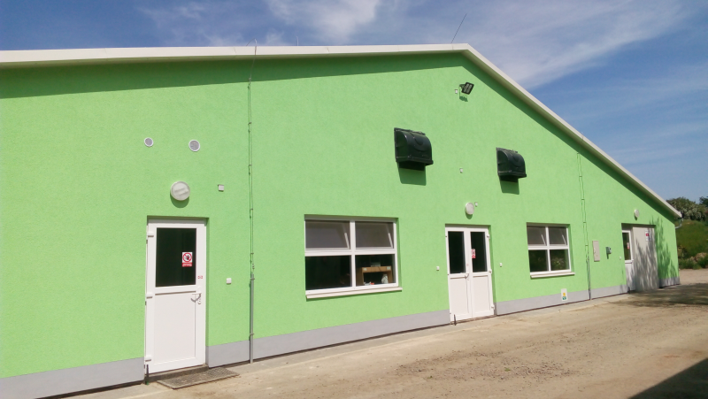 Rekonstrukce fasády farmy v Uhřicích