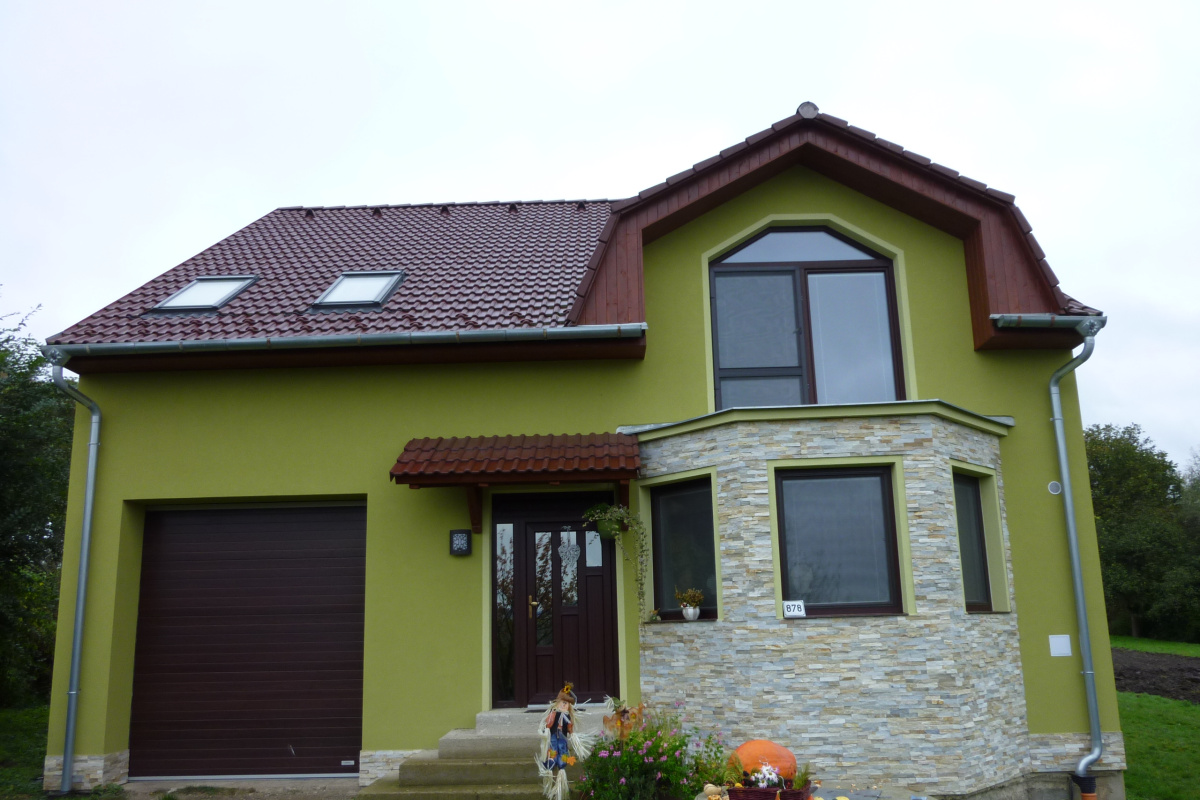 Fasáda rodinného domu