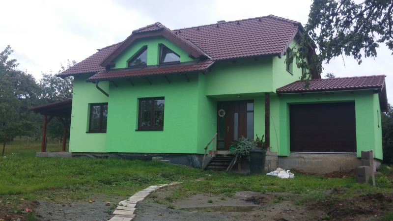 Fasáda rodinného domu