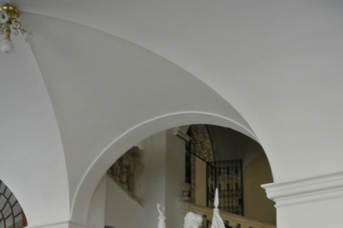 Rekonstrukce malby hlavního schodiště - Arcibiskupský zámek Kroměříž