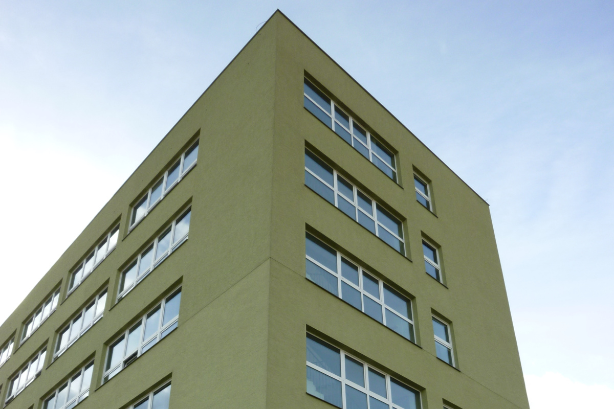 Rekonstrukce fasády budovy Univerzity Palackého - Přírodovědecká fakulta