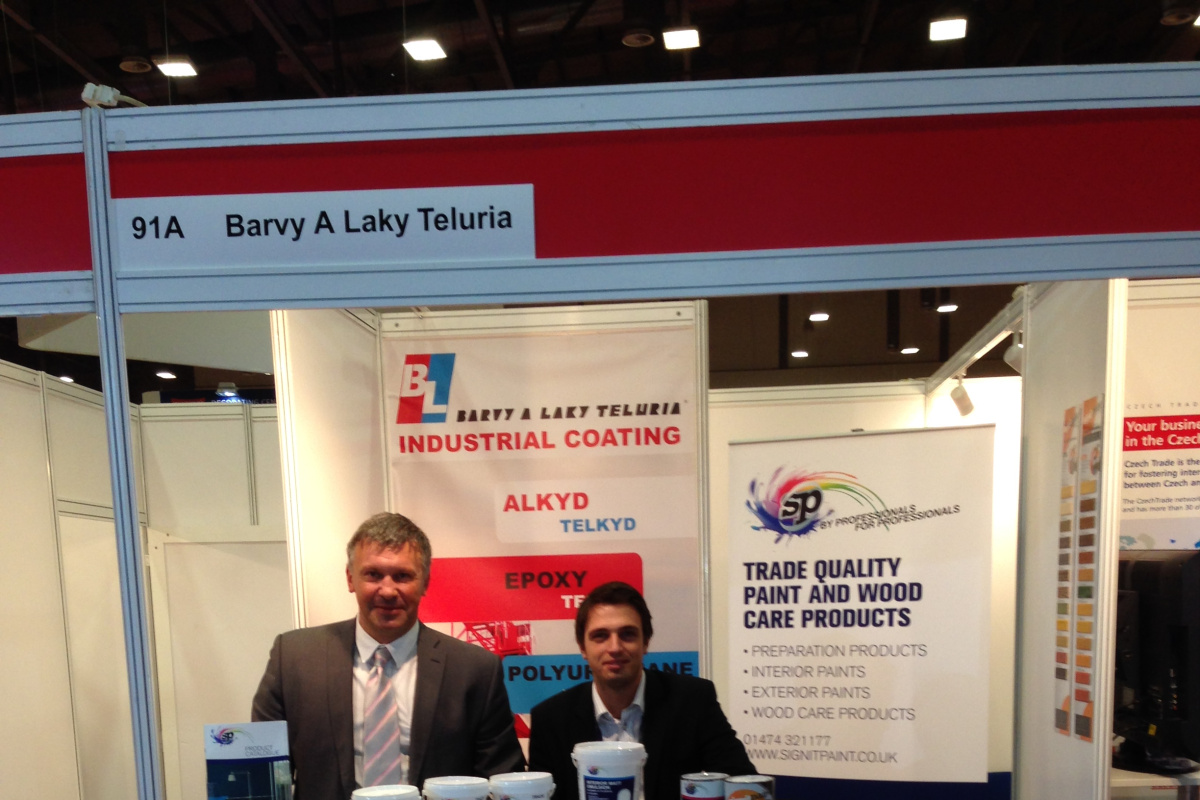 BARVY A LAKY TELURIA VE VELKÉ BRITÁNII