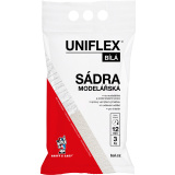 Uniflex sádra bílá, modelářská, 3 kg