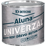 Detecha Aluna barva na kov beton dřevo s hliníkem, stříbřitá