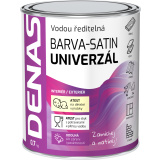 DENAS UNIVERZÁL-SATIN vrchní barva na dřevo, kov a beton, polomat