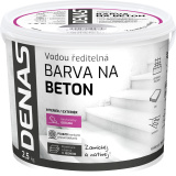DENAS NA BETON vrchní barva na beton, 0905 šedý protiskluz, 2,5 kg