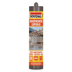 Soudal 60A konstrukční lepidlo na dřevo, čiré, 300 ml
