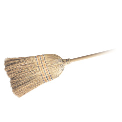 Spokar čirokové koště special, 5x šité, s holí