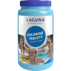 Laguna chlorové tablety dezinfekce bazénové vody, 1 kg