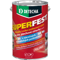 Detecha Superfest základní i vrchní barva na kov, červenohnědá, 5 kg
