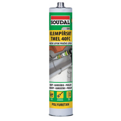 Soudal klempířský tmel polyuretanový, šedý, 310 ml